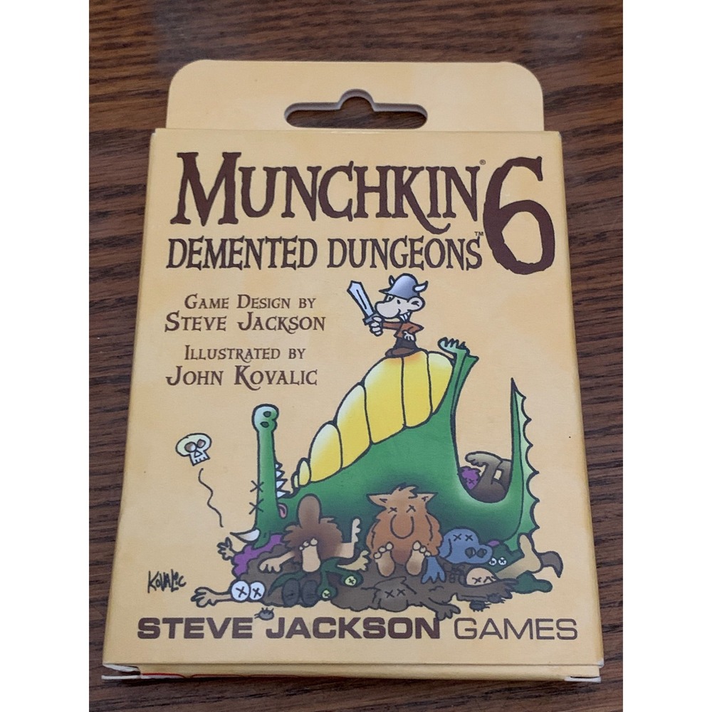 MUNCHKIN 6 DEMENTED DUNGEONS